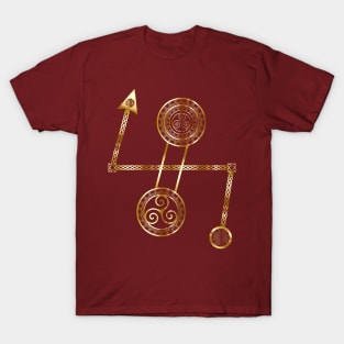 Pictish Double Disc Z Rod T-Shirt